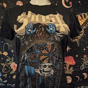 Pacifica Black Cotton T-Shirt